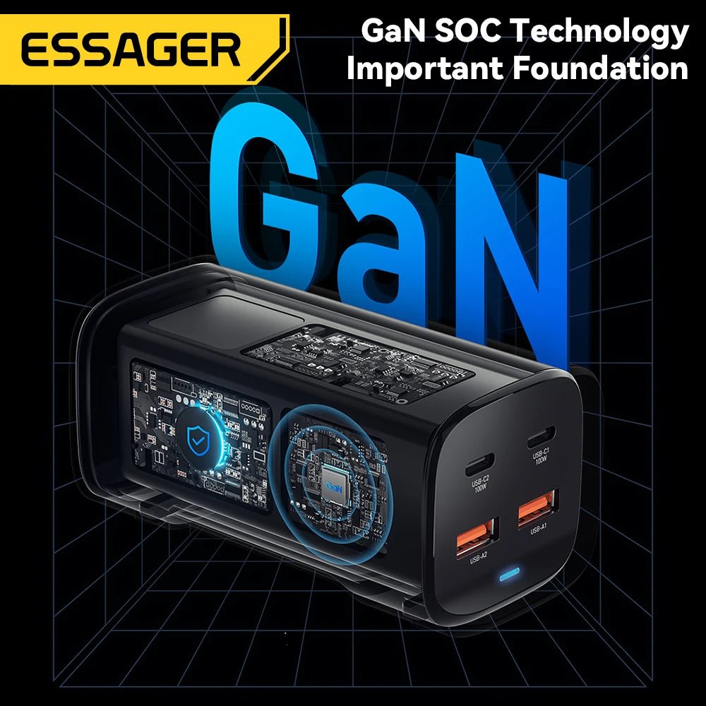 100W USB-C GAN Fast Charger | 100W GAN Charger with Quick Charge 4.0 | USB-C 100W PD Desktop Charger |  100W Multi-Port GAN Charging Adapter | High-Speed 100W USB-C Charger | 100W Fast Charging GAN Power Adapter
 | USB-C Quick Charge 4.0 GAN Charger | PD Fast Charger – 100W GAN Tech | 100W GAN USB-C Power Hub 