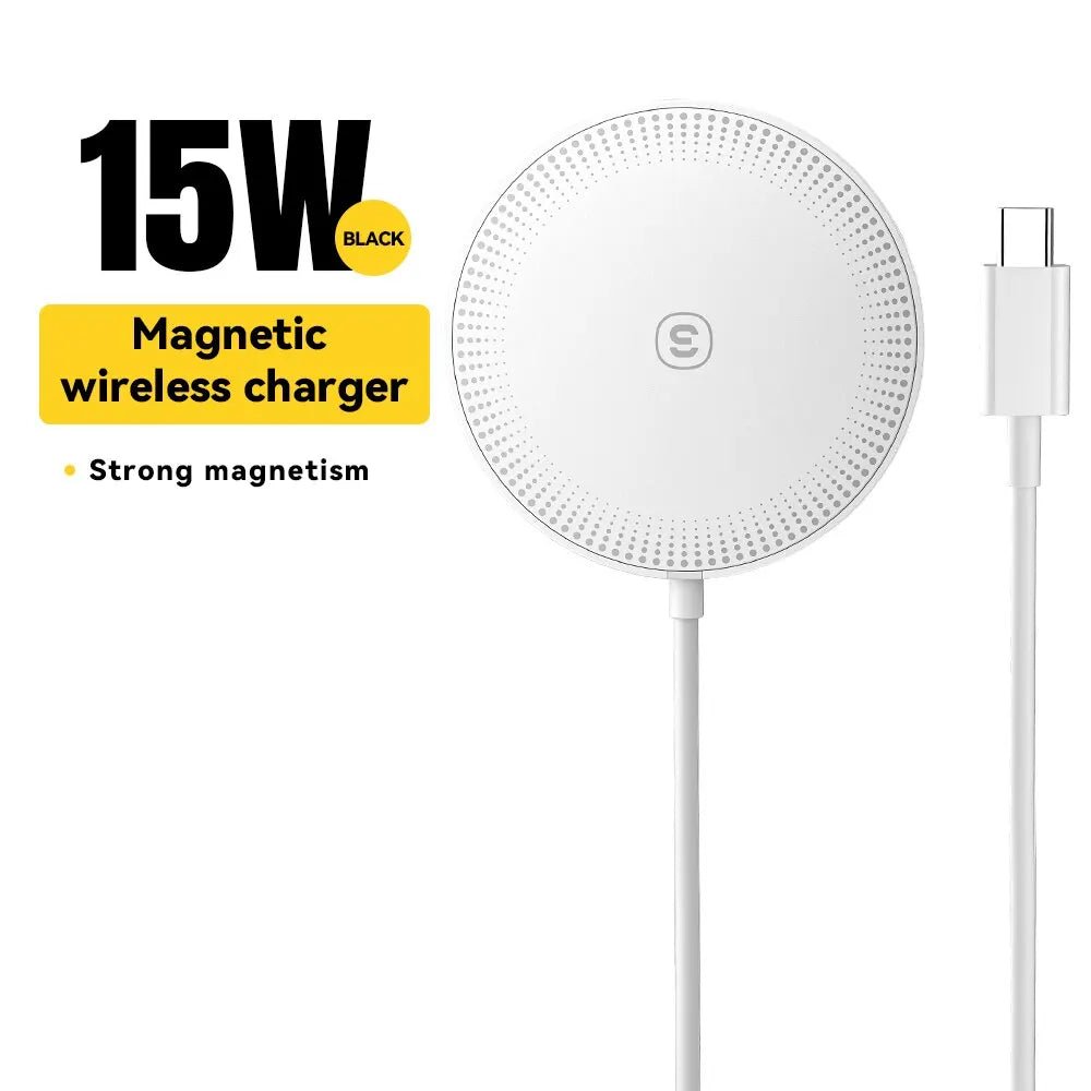 Essager 15W Magnetic Qi Wireless Charger Fast Charging for iPhone 14 13 12 Pro Max - 