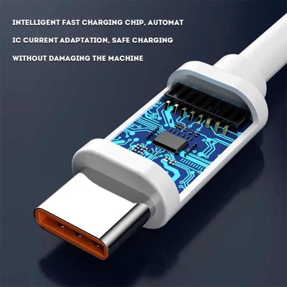 NNBILI 2024 New 6A Extra Long Micro Type C USB Cable - 