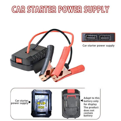 Quick Charging Makita Jump Starter Lithium Battery Pack - 